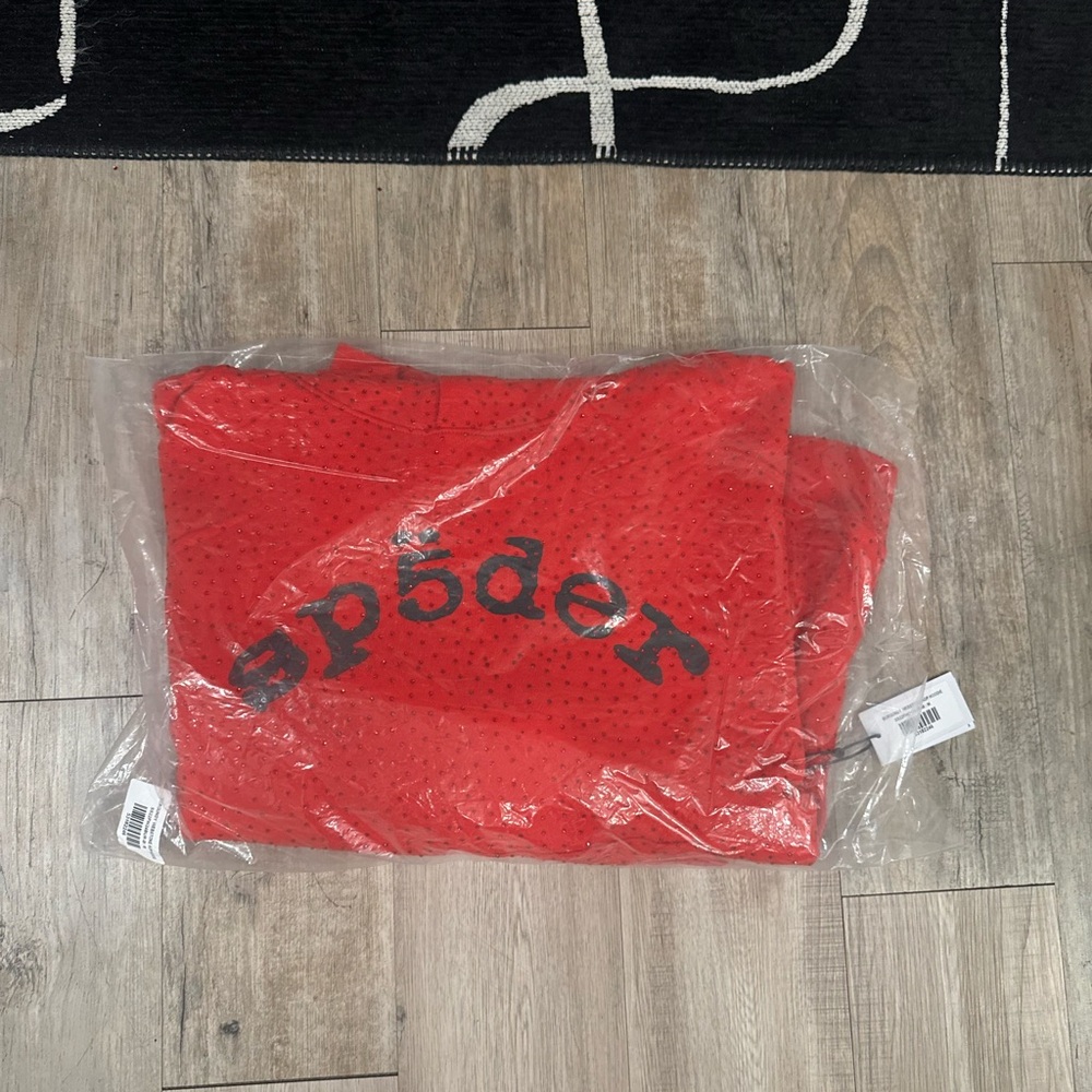 Sp5der Red Lightweight Jacket